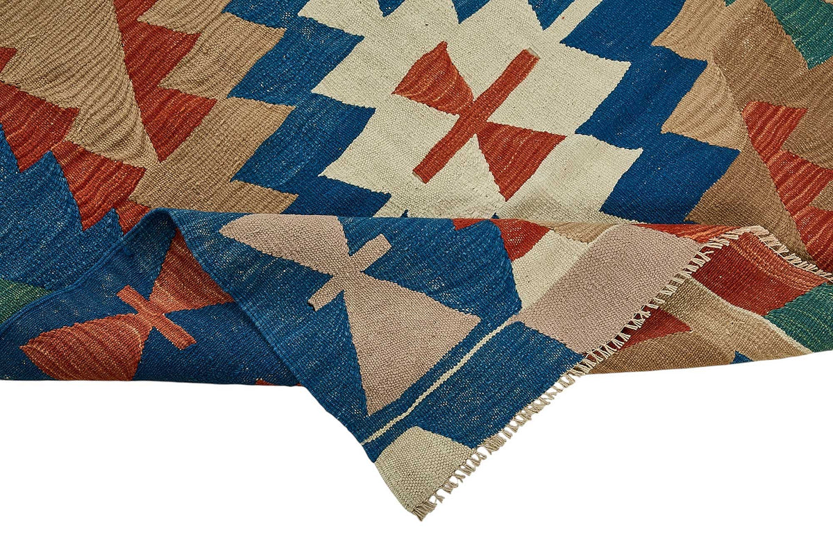 6x9 Handwoven Turkish Kilim Rug - 50645