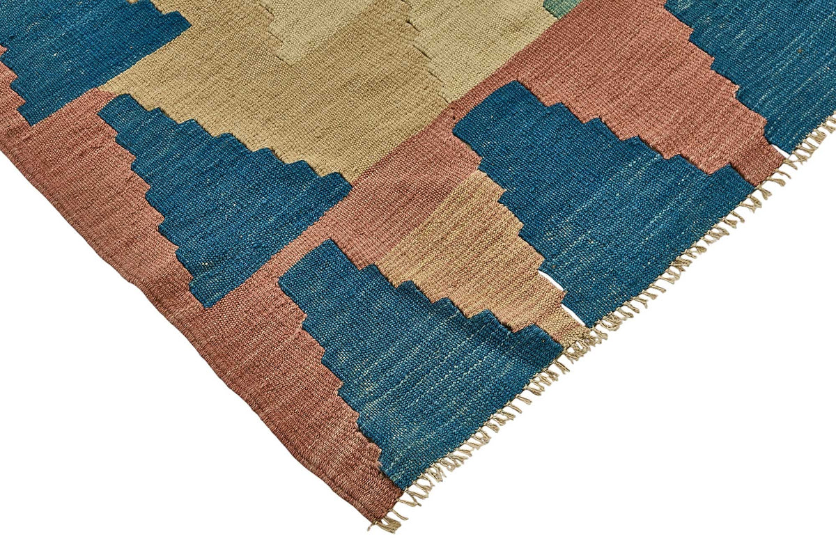 7x10 Handwoven Turkish Kilim Rug - 50646