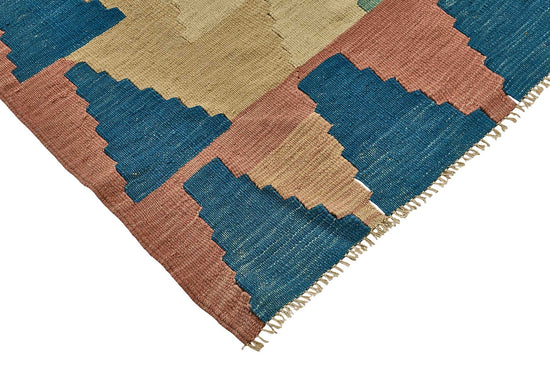 7x10 Handwoven Turkish Kilim Rug - 50646