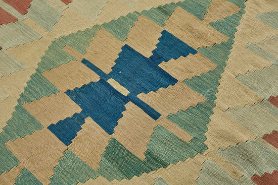 7x10 Handwoven Turkish Kilim Rug - 50646