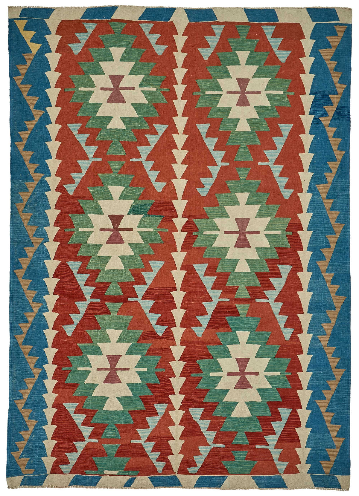 6x9 Handwoven Turkish Kilim Rug - 50649