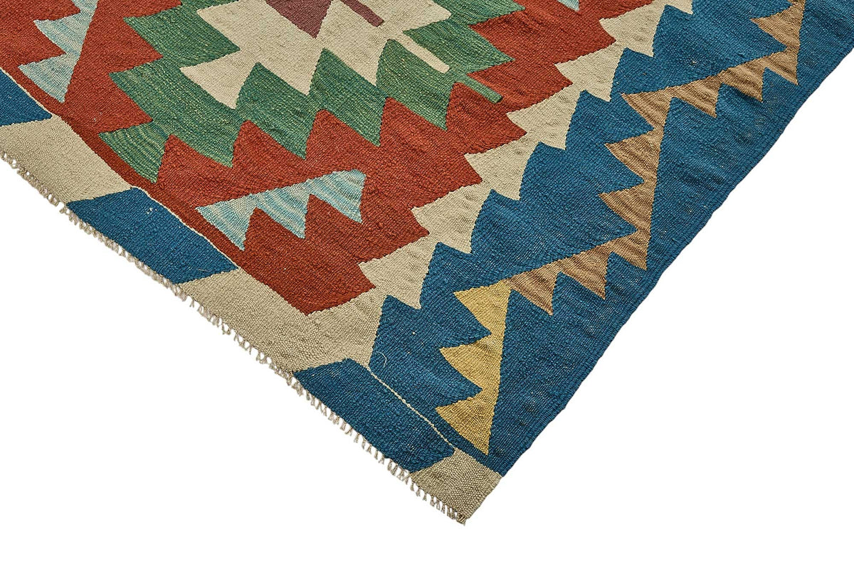 6x9 Handwoven Turkish Kilim Rug - 50649