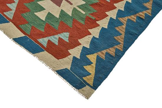 6x9 Handwoven Turkish Kilim Rug - 50649