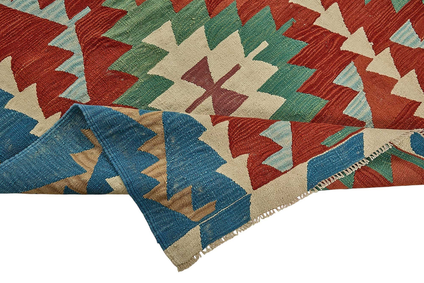 6x9 Handwoven Turkish Kilim Rug - 50649