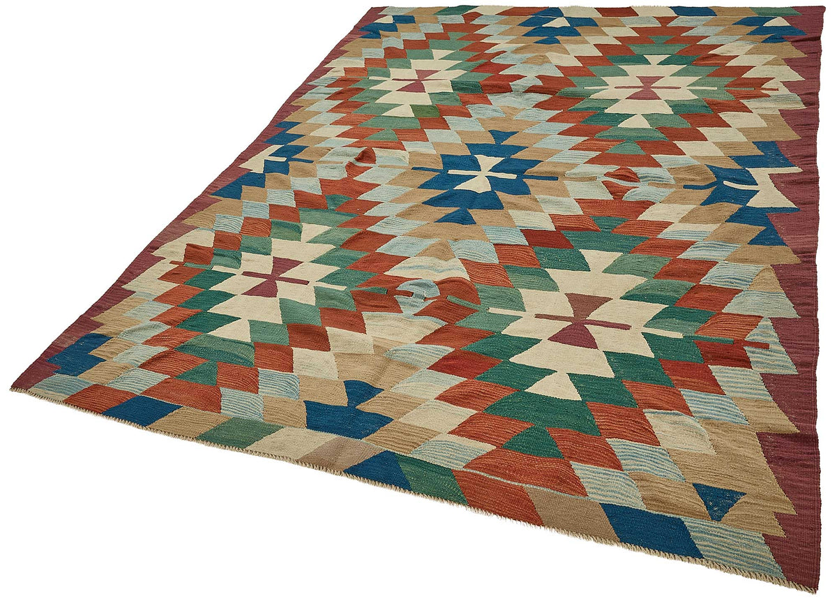 6x8 Handwoven Turkish Kilim Rug - 50650