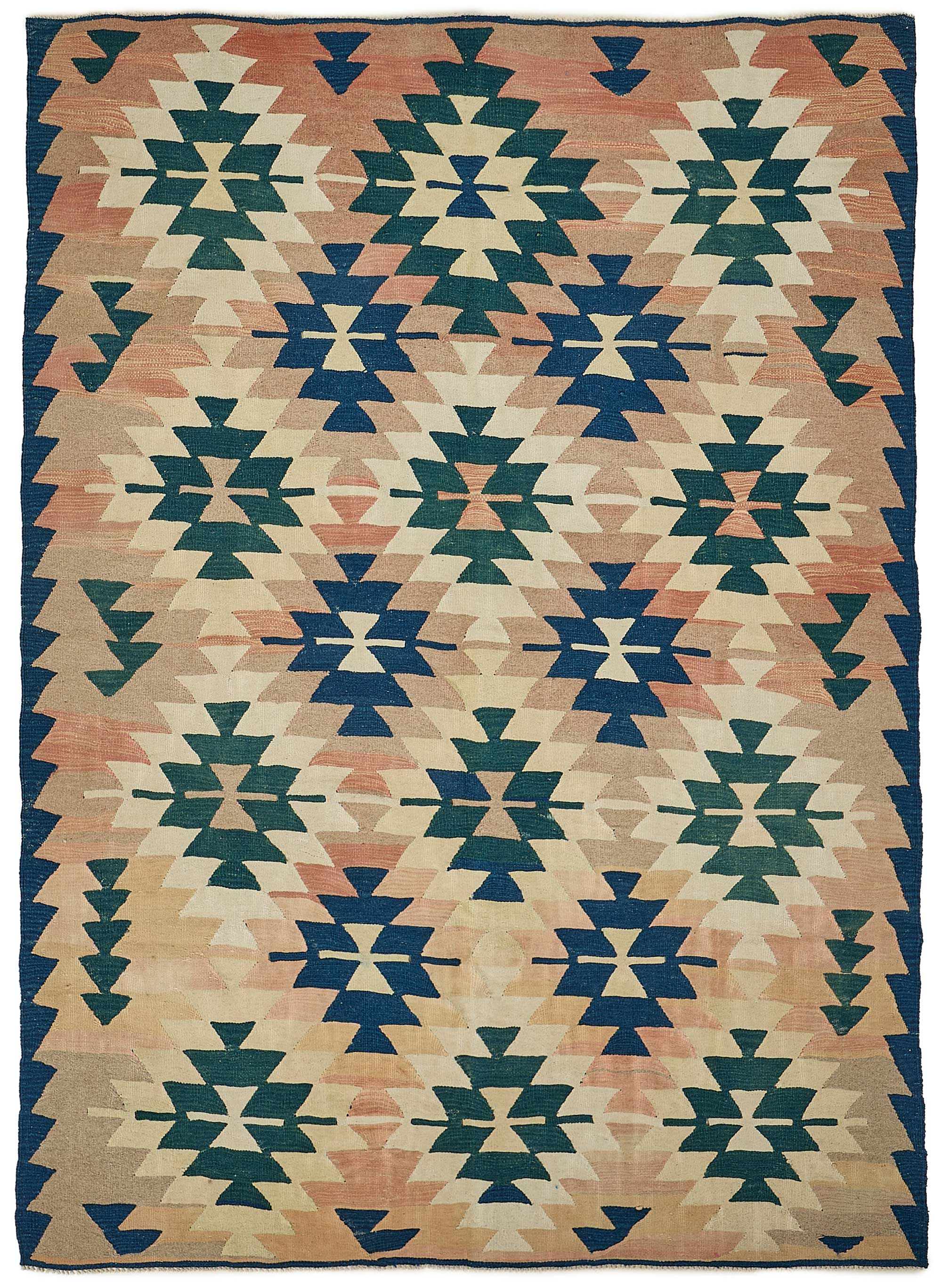 6x9 Handwoven Turkish Kilim Rug - 50651