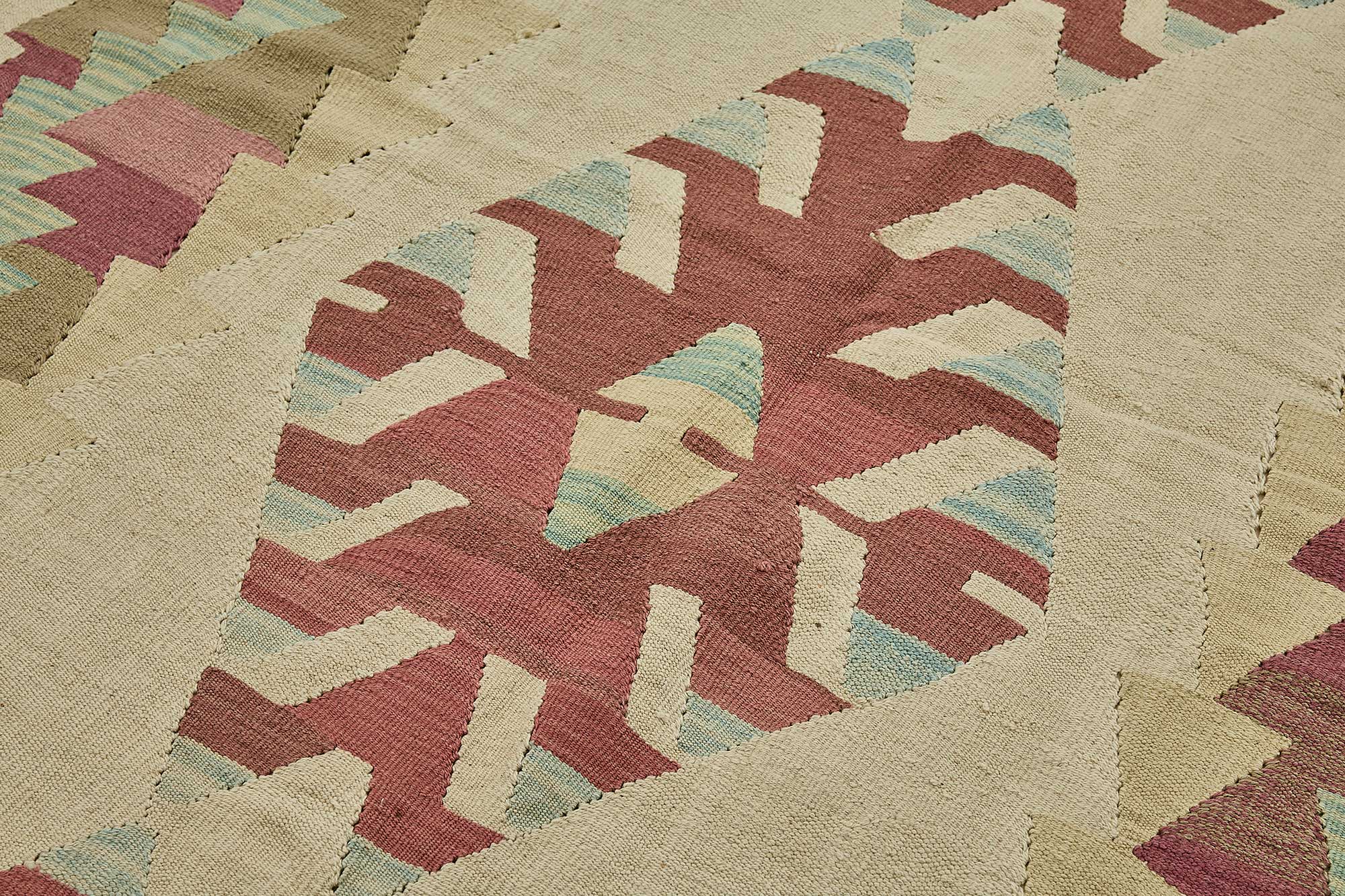 6x9 Handwoven Turkish Kilim Rug - 50652