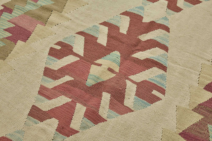 6x9 Handwoven Turkish Kilim Rug - 50652