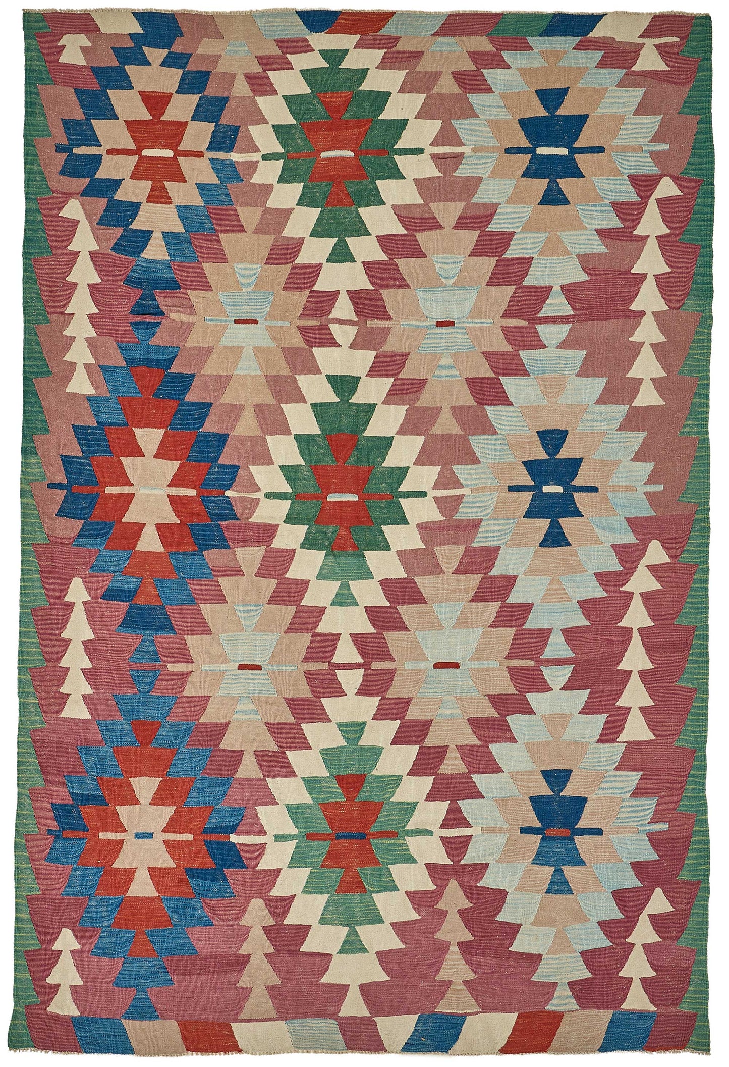 6x9 Handwoven Turkish Kilim Rug - 50654