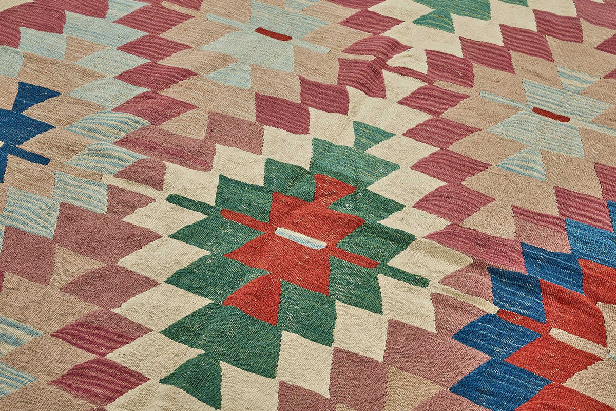 6x9 Handwoven Turkish Kilim Rug - 50654
