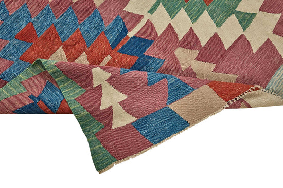 6x9 Handwoven Turkish Kilim Rug - 50654