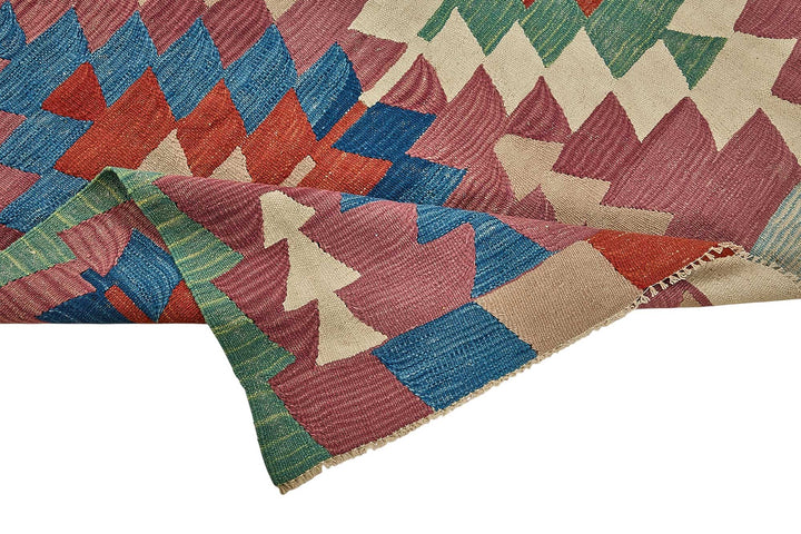 6x9 Handwoven Turkish Kilim Rug - 50654
