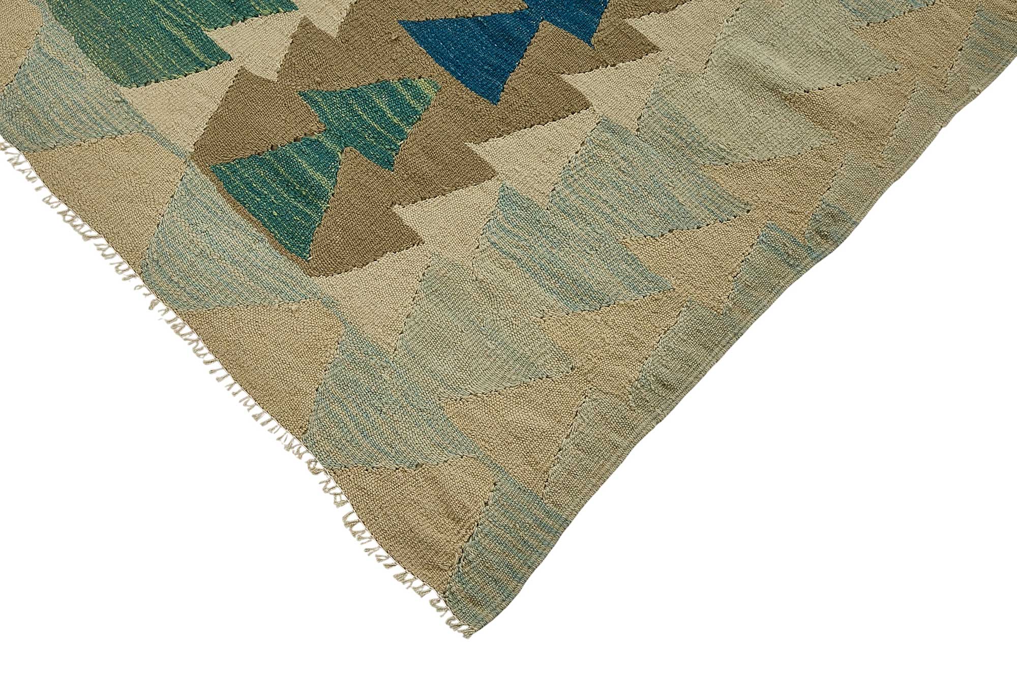 6x7 Handwoven Turkish Kilim Rug - 50655