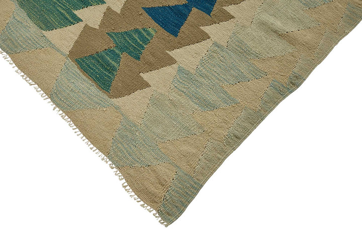 6x7 Handwoven Turkish Kilim Rug - 50655