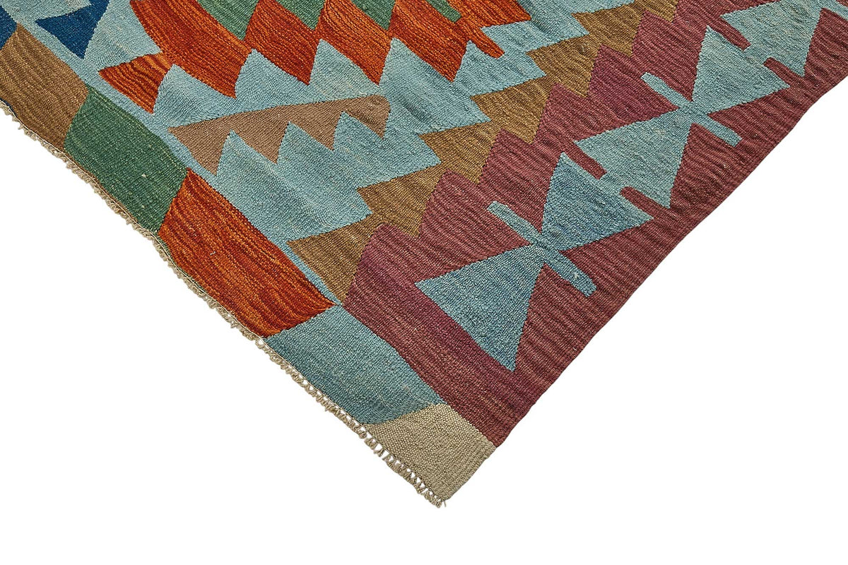 6x9 Handwoven Turkish Kilim Rug - 50657