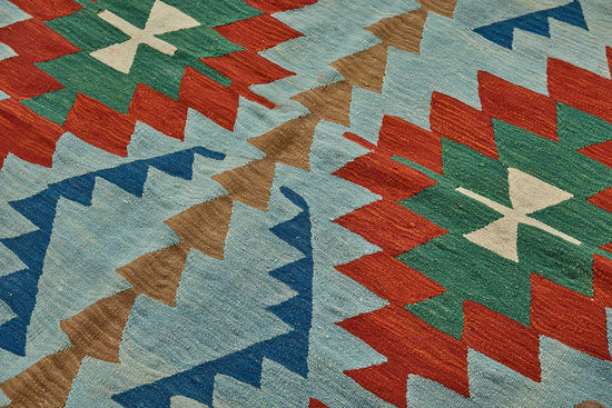 6x9 Handwoven Turkish Kilim Rug - 50657