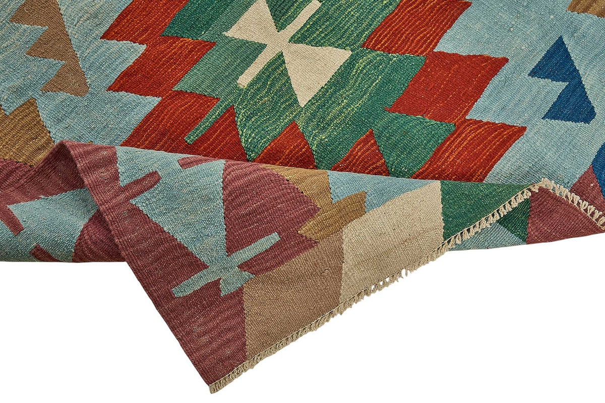 6x9 Handwoven Turkish Kilim Rug - 50657