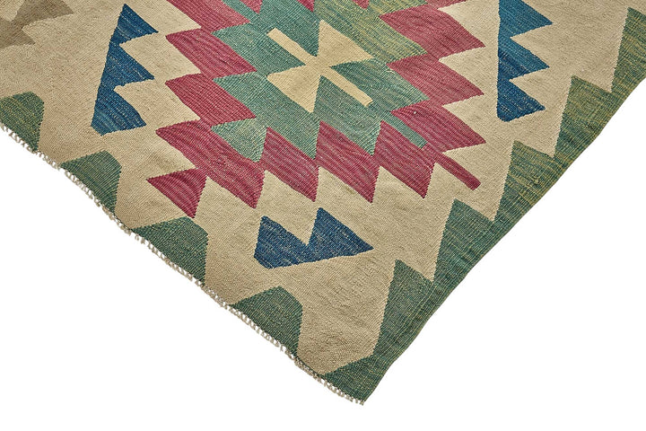 6x9 Handwoven Turkish Kilim Rug - 50658