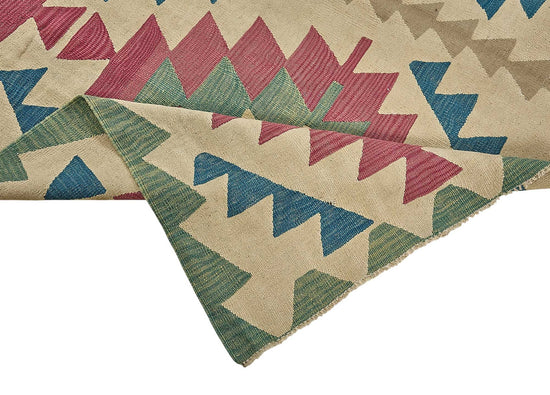 6x9 Handwoven Turkish Kilim Rug - 50658