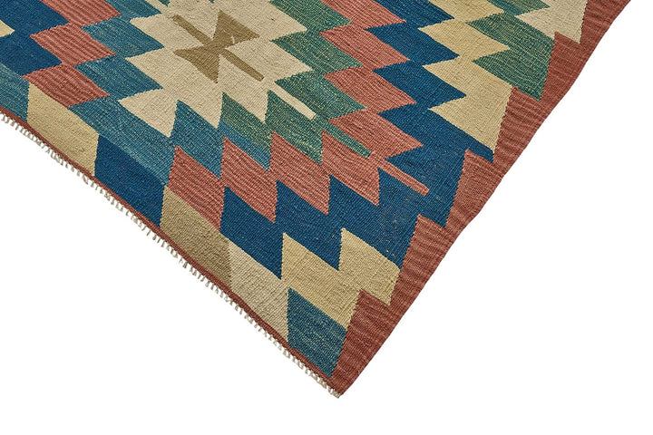 6x9 Handwoven Turkish Kilim Rug - 50659