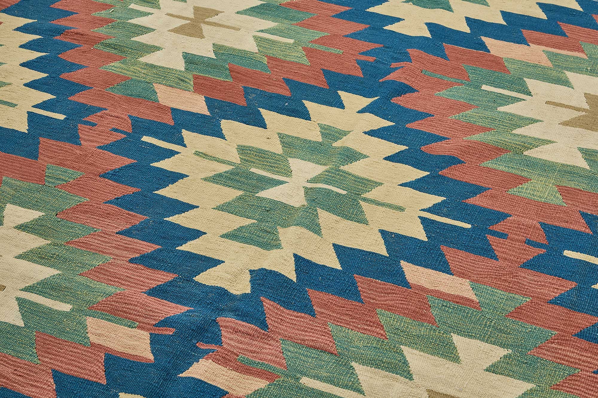 6x9 Handwoven Turkish Kilim Rug - 50659