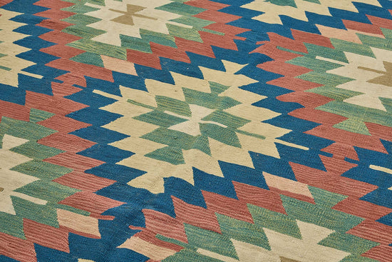 6x9 Handwoven Turkish Kilim Rug - 50659