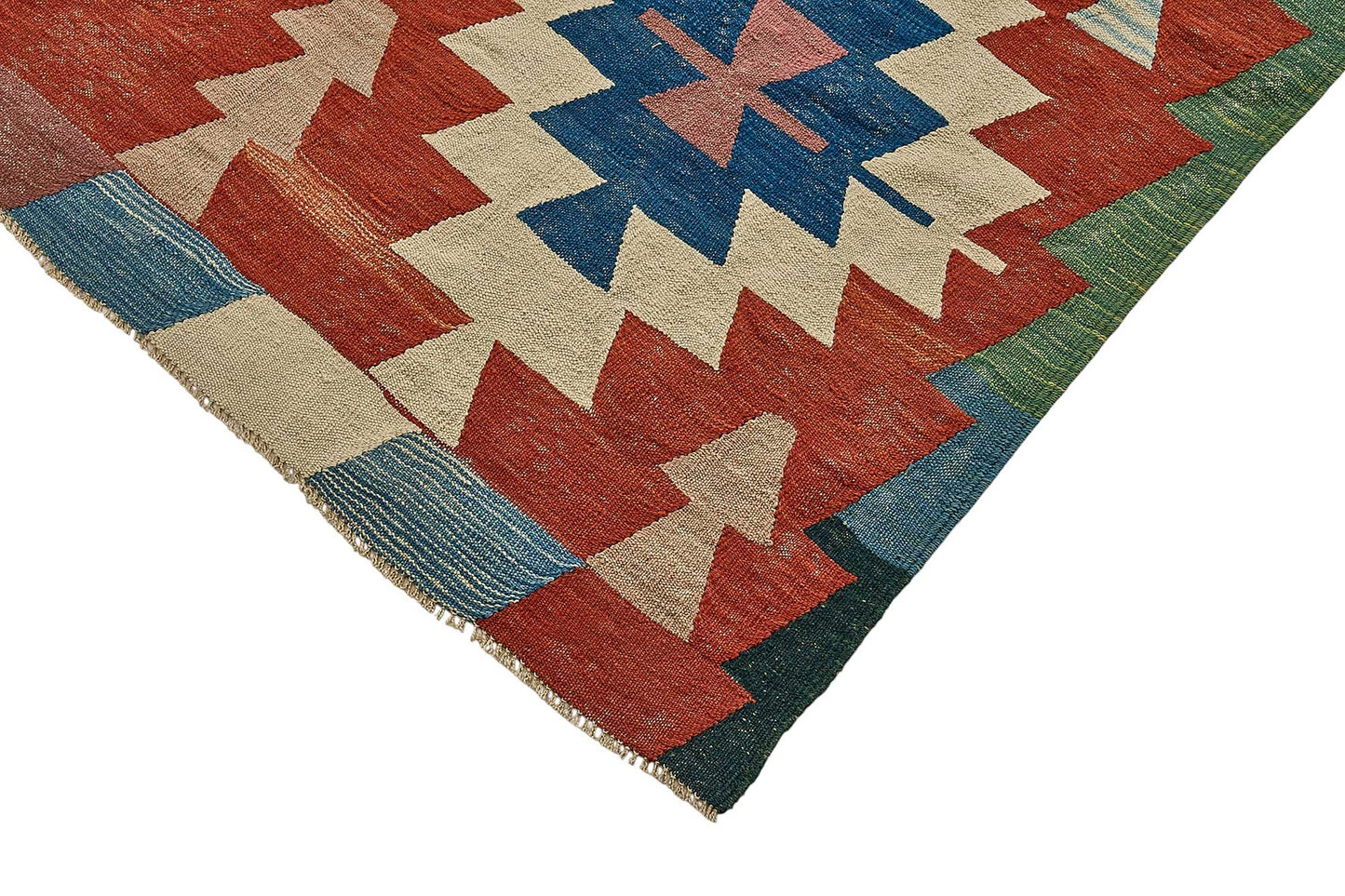 7x11 Handwoven Turkish Kilim Rug - 50660