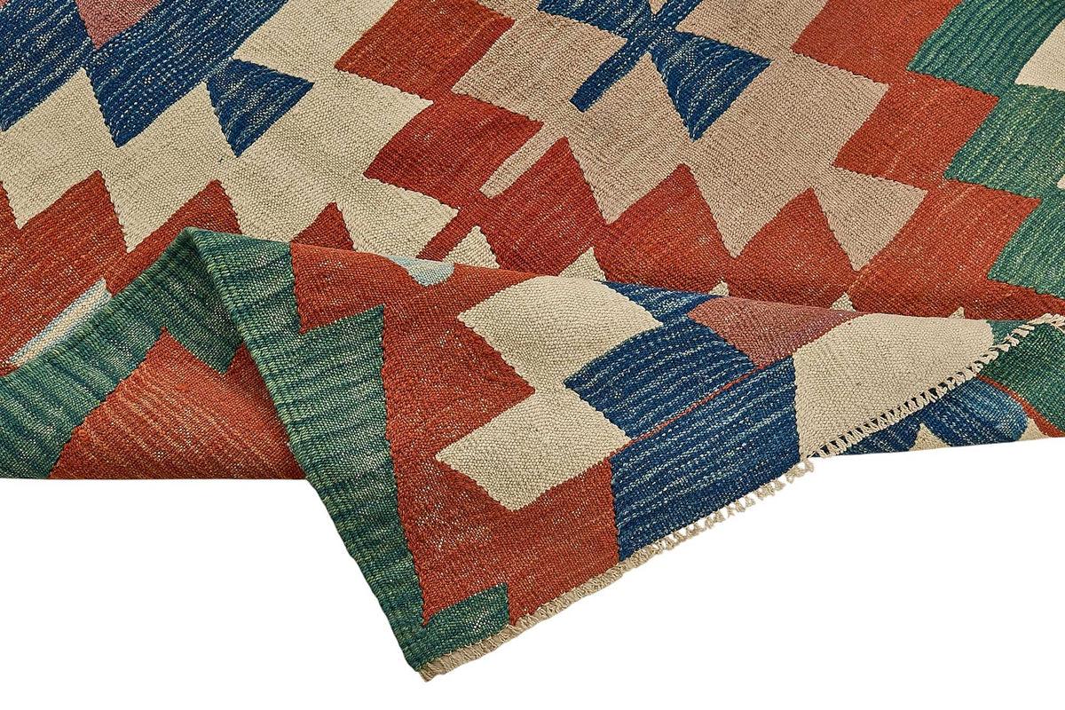 7x11 Handwoven Turkish Kilim Rug - 50660