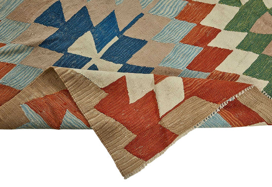 6x9 Handwoven Turkish Kilim Rug - 50662
