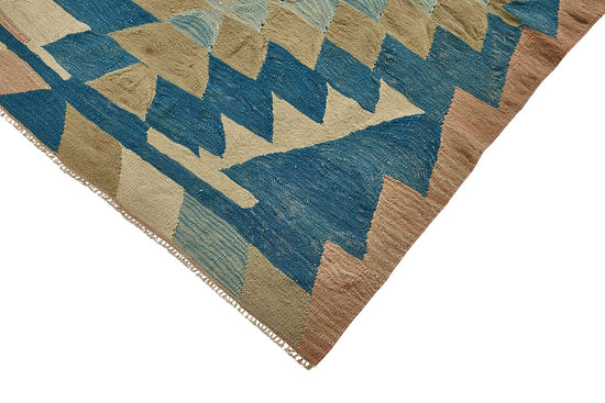 7x9 Handwoven Turkish Kilim Rug - 50663