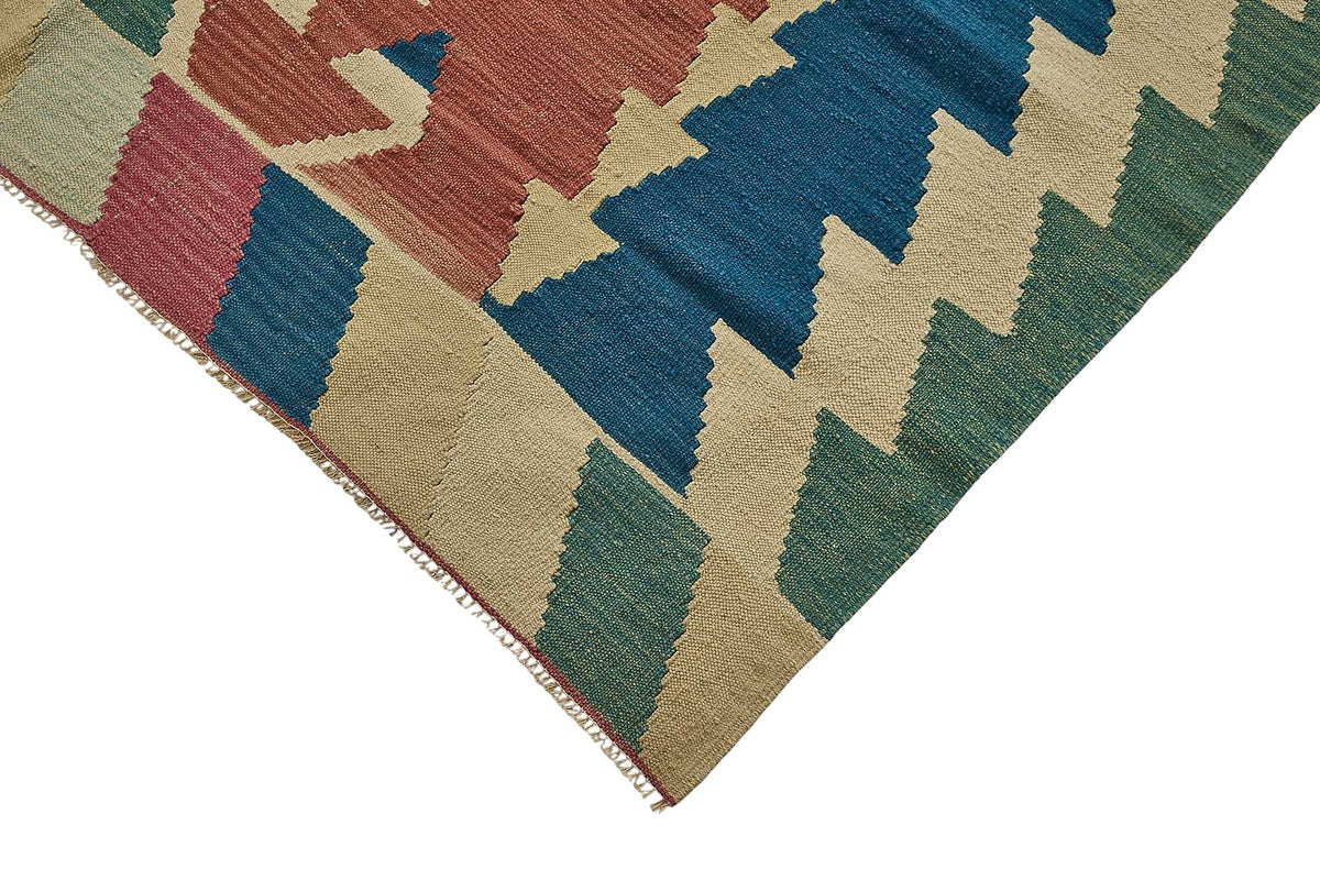 6x9 Handwoven Turkish Kilim Rug - 50665