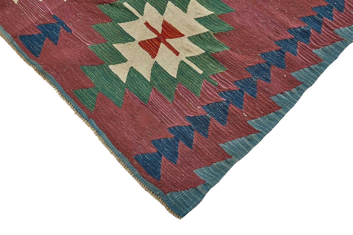 7x8 Handwoven Turkish Kilim Rug - 50668