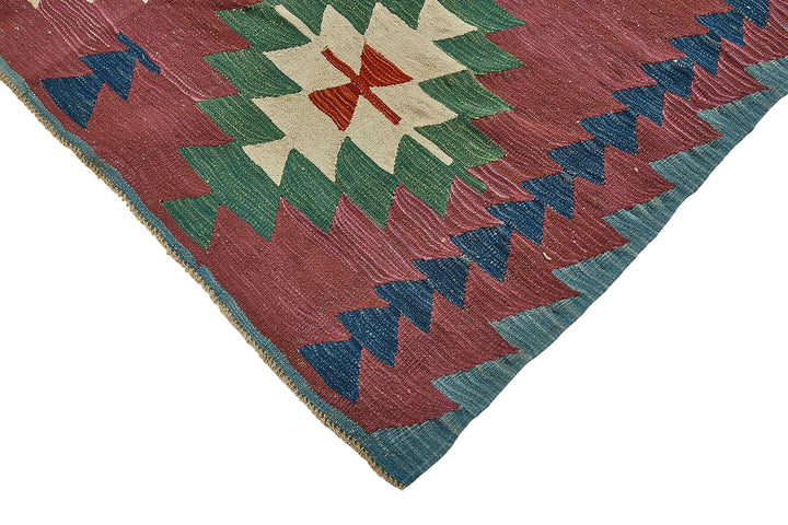 7x8 Handwoven Turkish Kilim Rug - 50668
