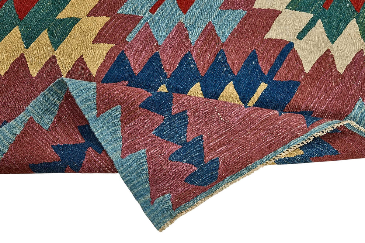 7x8 Handwoven Turkish Kilim Rug - 50668