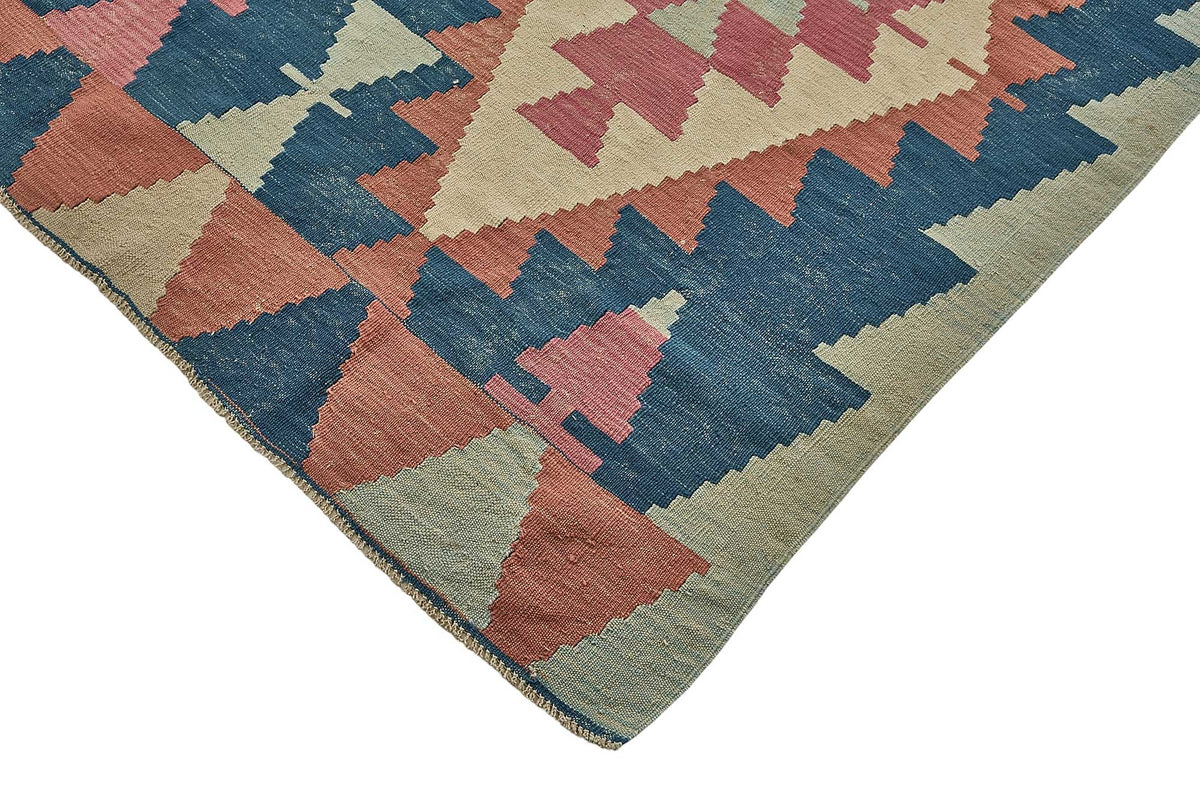6x10 Handwoven Turkish Kilim Rug - 50669