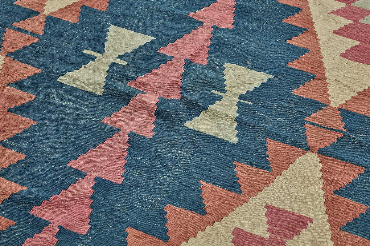 6x10 Handwoven Turkish Kilim Rug - 50669