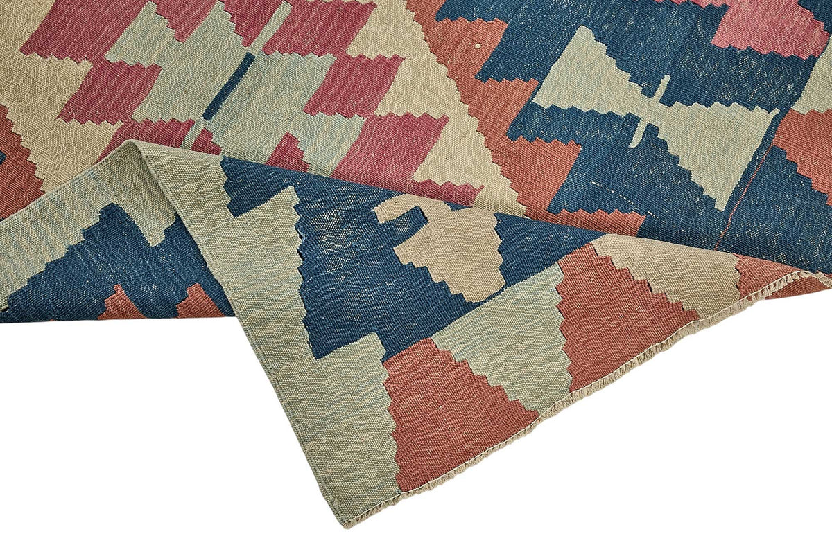 6x10 Handwoven Turkish Kilim Rug - 50669