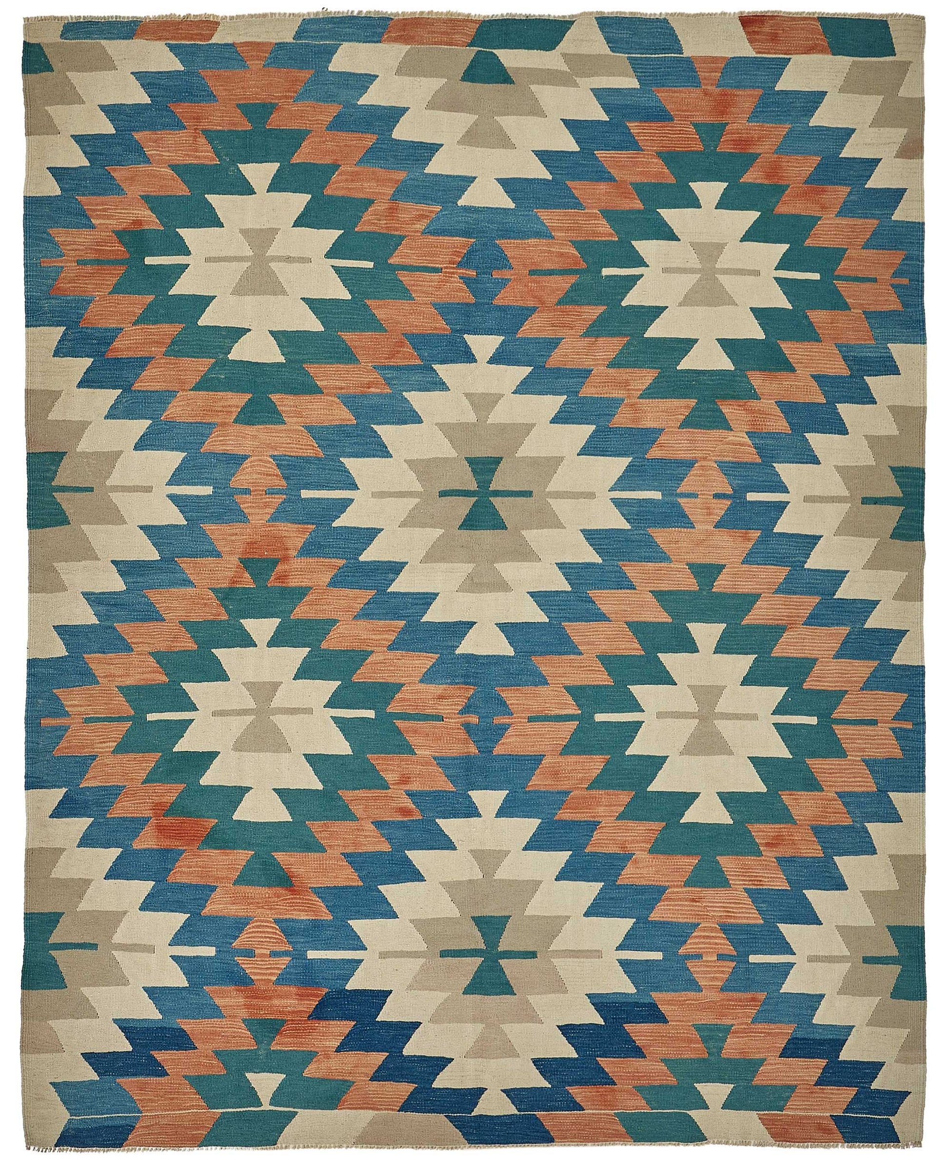 7x8 Handwoven Turkish Kilim Rug - 50670
