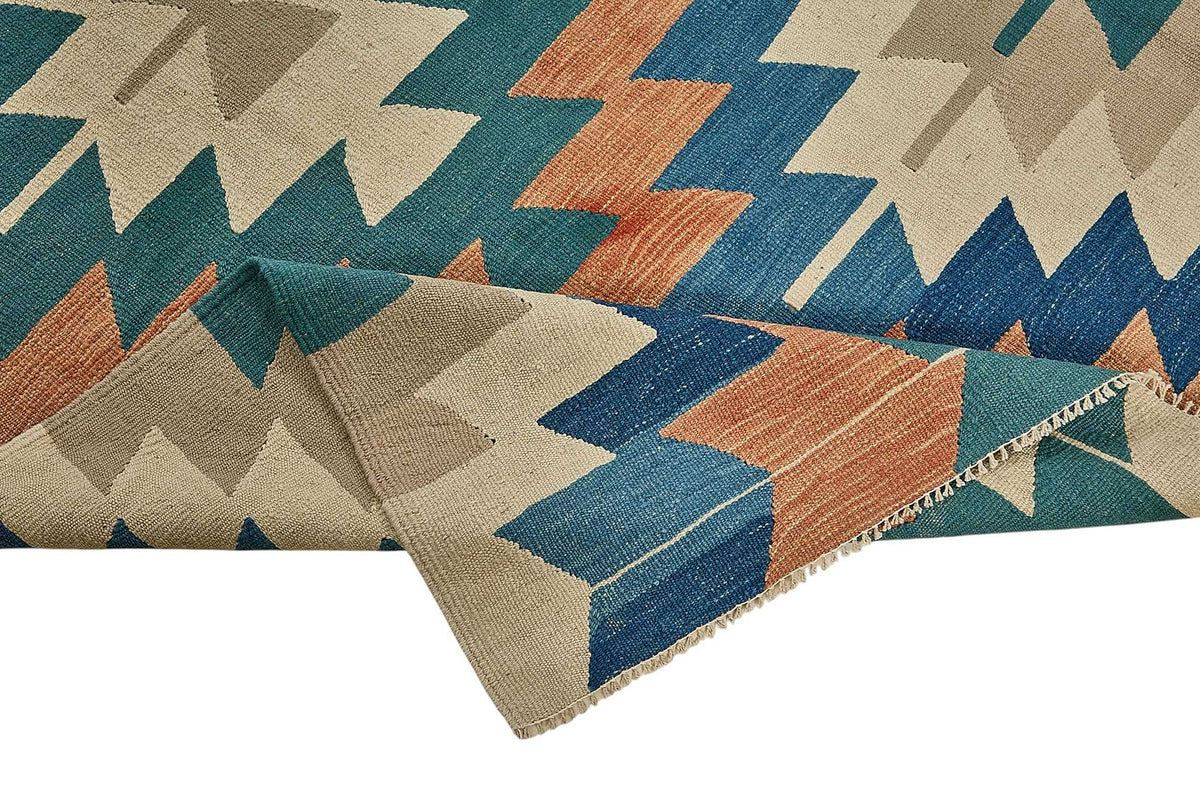 7x8 Handwoven Turkish Kilim Rug - 50670