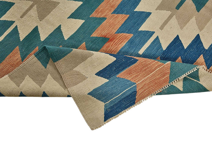 7x8 Handwoven Turkish Kilim Rug - 50670