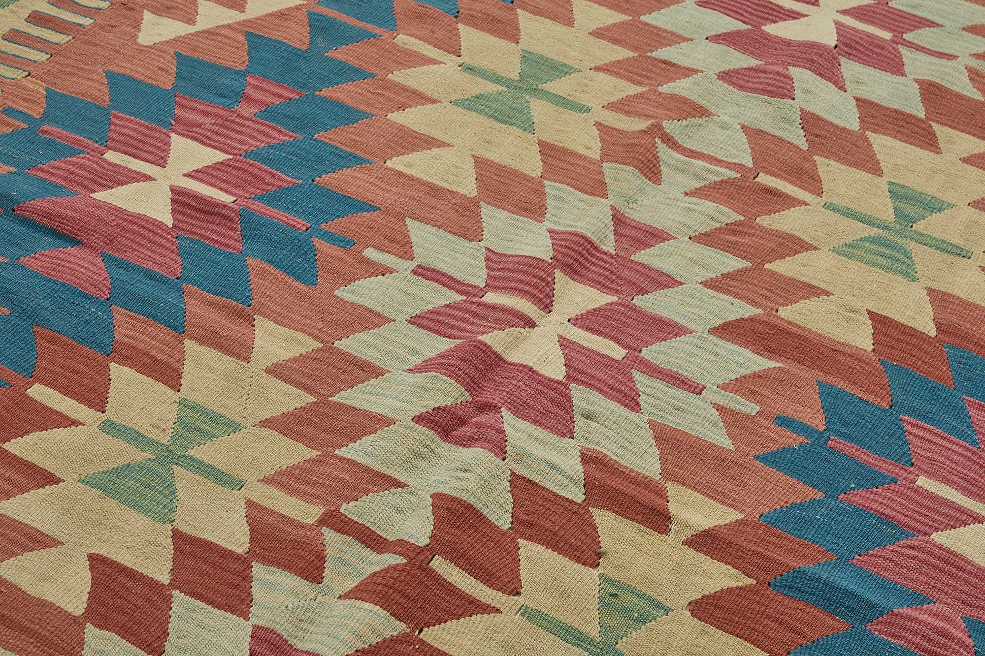 6x8 Handwoven Turkish Kilim Rug - 50671