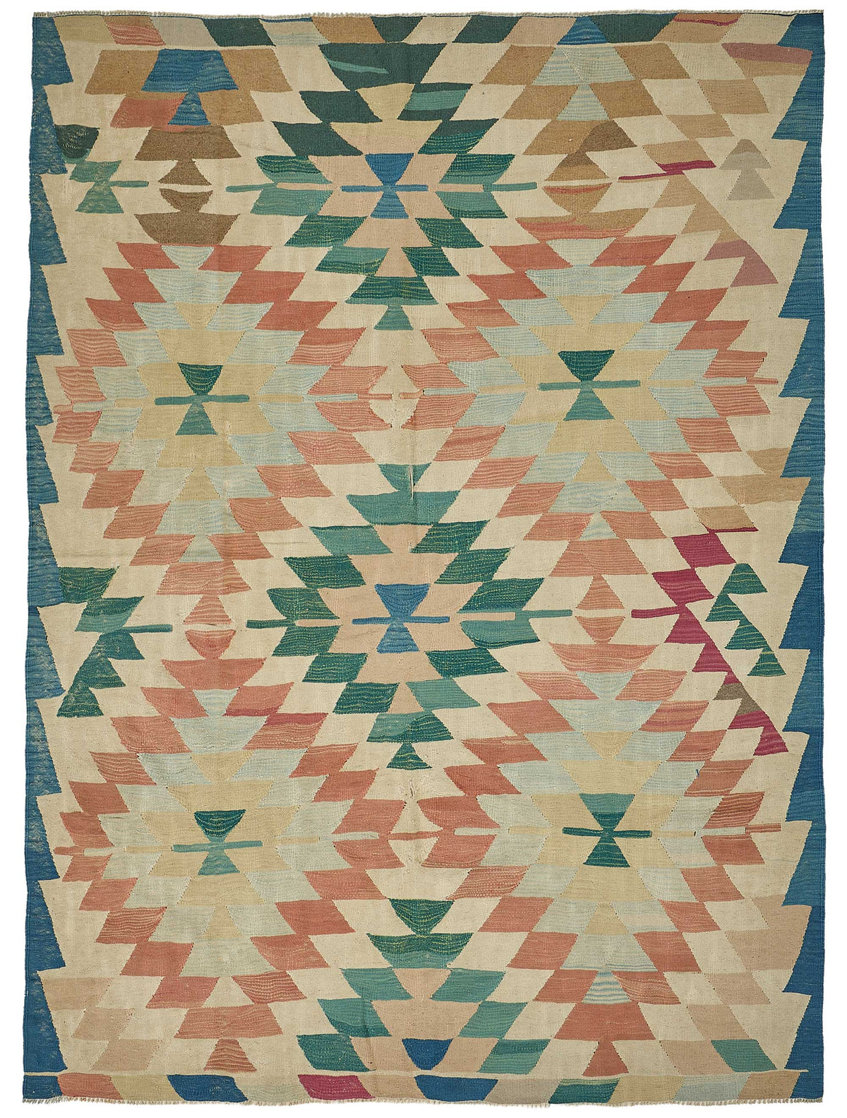 6x9 Handwoven Turkish Kilim Rug - 50672