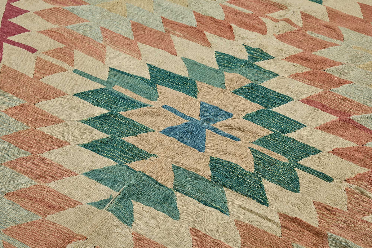 6x9 Handwoven Turkish Kilim Rug - 50672