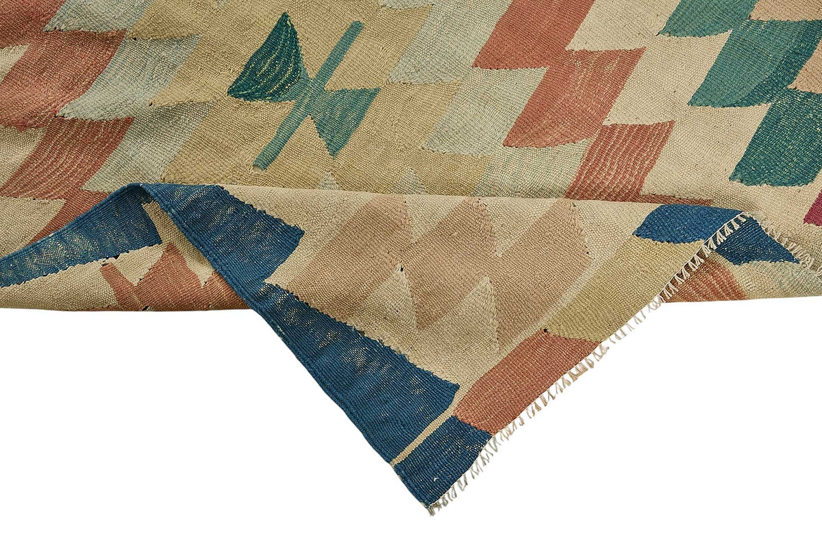 6x9 Handwoven Turkish Kilim Rug - 50672