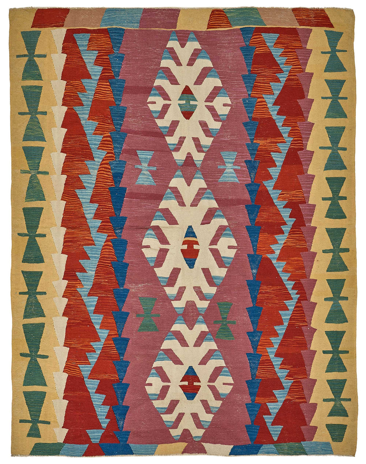 7x8 Handwoven Turkish Kilim Rug - 50673