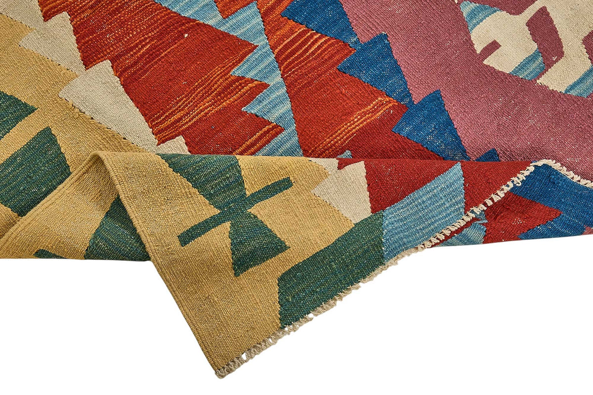 7x8 Handwoven Turkish Kilim Rug - 50673