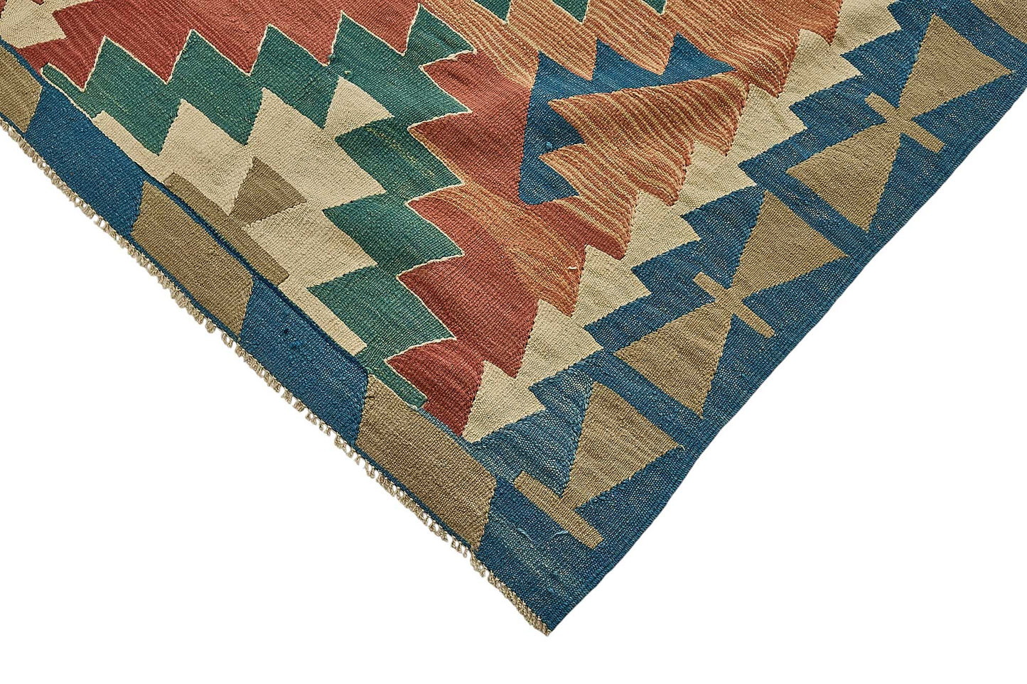 6x9 Handwoven Turkish Kilim Rug - 50675