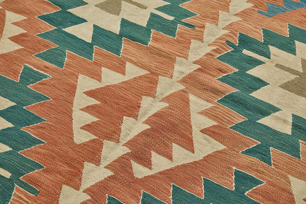 6x9 Handwoven Turkish Kilim Rug - 50675