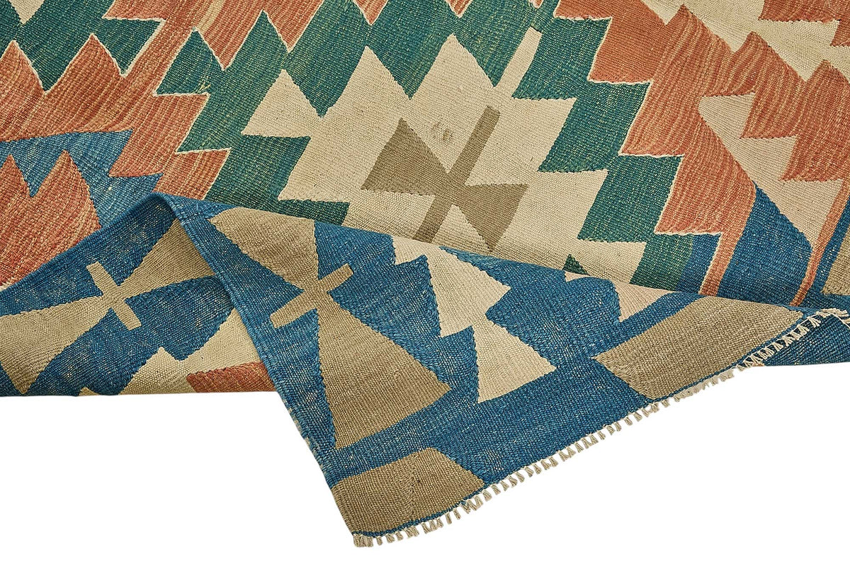 6x9 Handwoven Turkish Kilim Rug - 50675