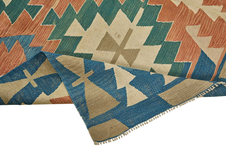 6x9 Handwoven Turkish Kilim Rug - 50675